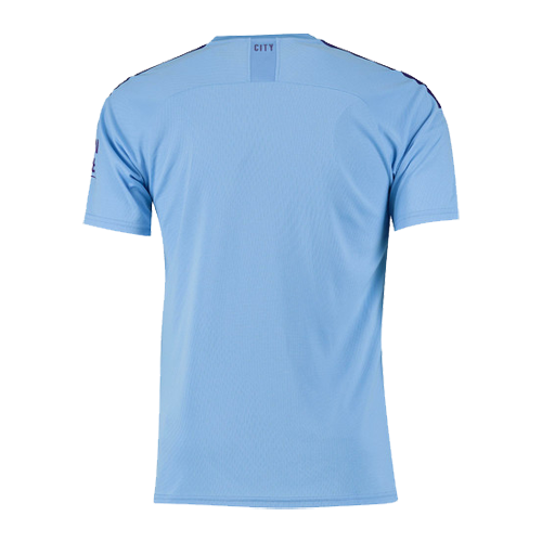 2019-20 MANCHESTER CITY HOME BLUE JERSEY SHIRT - Click Image to Close